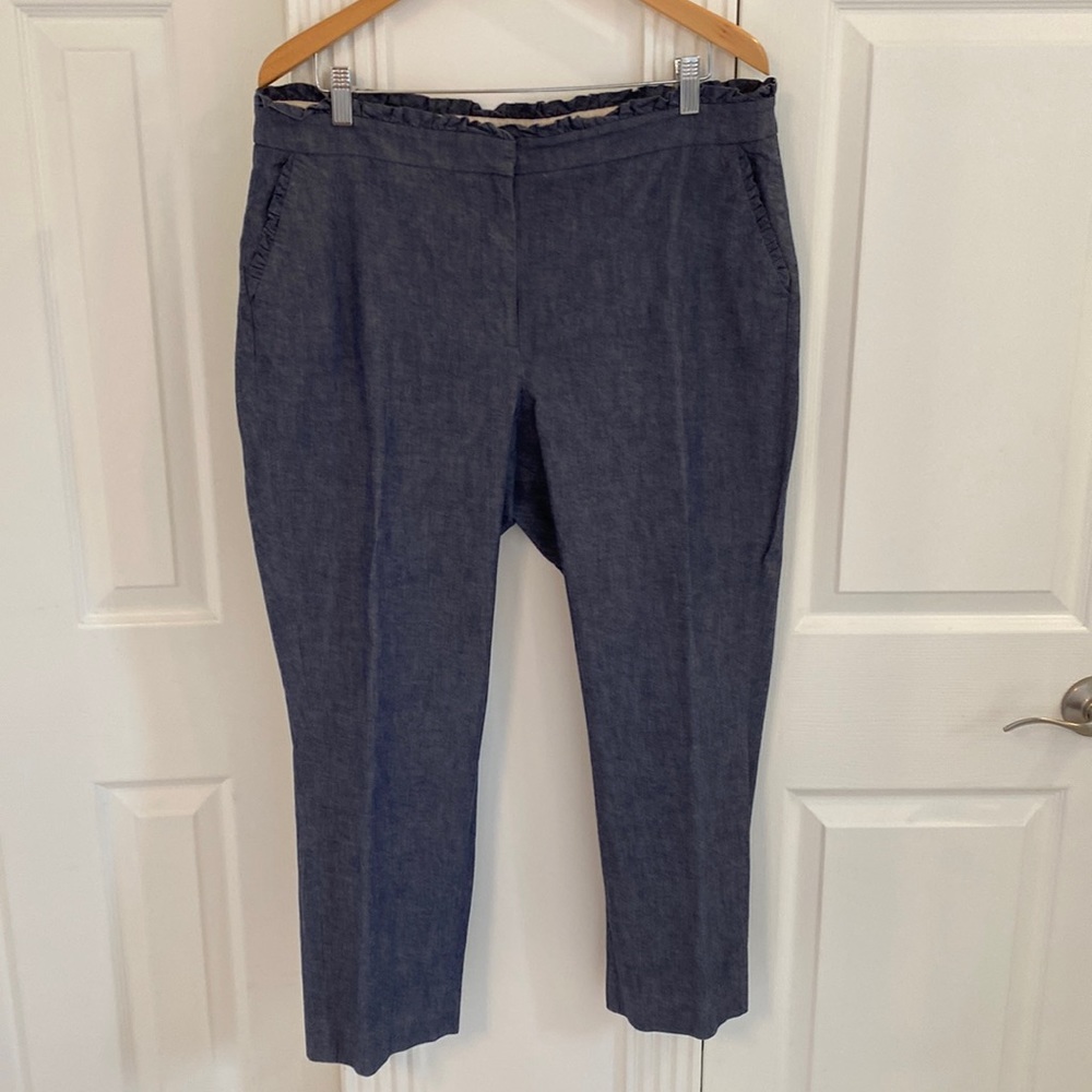 Jcrew chambray pant